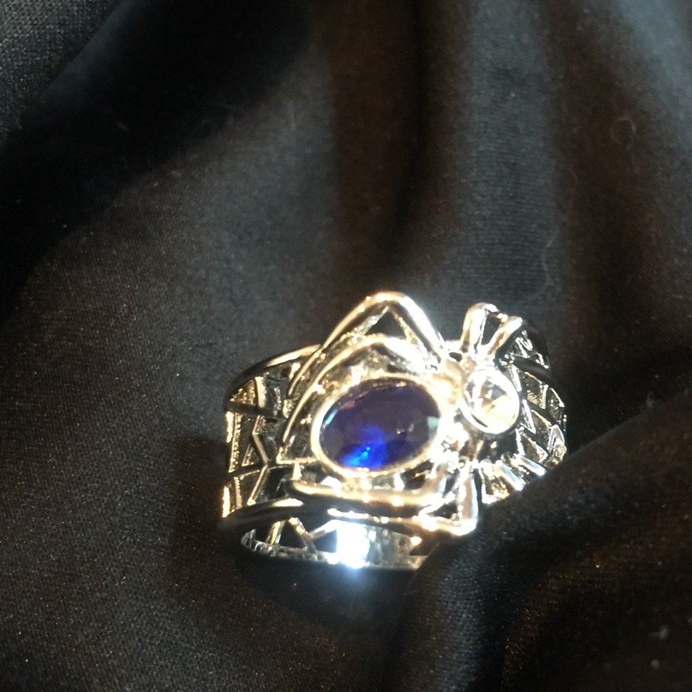 ๐ท Spider on spiderweb ring ๐ท - Picture 2 of 8